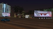 Анимированный рекламный щит PASTENT.TV para GTA San Andreas miniatura 6