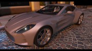 2012 Aston Martin One-77 v1.0 для GTA 5 миниатюра 1