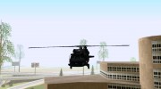 Sikorsky UH-60L Black Hawk Mexican Air Force para GTA San Andreas miniatura 4