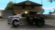 Ford Mustang Monster Energy для GTA San Andreas миниатюра 5