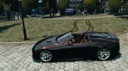 Lexus LF-A Roadster для GTA 4 миниатюра 2