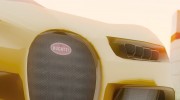 Bugatti Chiron 2017 Version 2 para GTA San Andreas miniatura 9