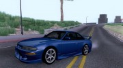 1994 Nissan Silvia S14 Ks Sporty V2 Yatogami Tohka Itasha para GTA San Andreas miniatura 1