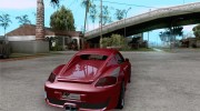 Ruf RK Coupe V1.0 2006 для GTA San Andreas миниатюра 4