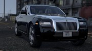 Rolls Royce Ghost 2014 for GTA 5 miniature 1