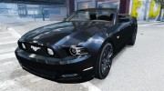 Ford Mustang GT Convertible 2013 для GTA 4 миниатюра 1