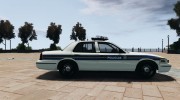Ford Crown Victoria Croatian Police Unit para GTA 4 miniatura 5