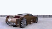 Chrysler ME Four Twelve для GTA San Andreas миниатюра 3