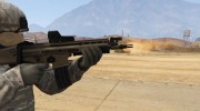FN Scar-L Scoped (Animated) para GTA 5 miniatura 1