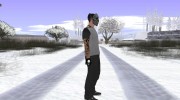 Skin GTA Online в серой маске para GTA San Andreas miniatura 3