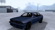 1990 BMW M3 E30 для GTA San Andreas миниатюра 1