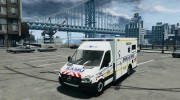 SAMU Paris (Ambulance) para GTA 4 miniatura 1