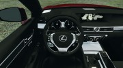 Lexus GS350 2013 v1.0 for GTA 4 miniature 6