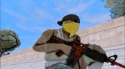 M4A1 Crimzone для GTA San Andreas миниатюра 4