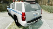 Chevrolet Tahoe NYPD V.2.0 для GTA 4 миниатюра 3