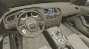 Audi RS5 2012 for GTA 4 miniature 5