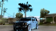 Hummer H2 Diablo for GTA San Andreas miniature 1