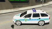 Skoda Octavia Policija (Croatian police) [ELS] для GTA 4 миниатюра 2