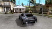 Chevrolet Camaro Concept Tunable для GTA San Andreas миниатюра 3