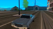 Chevrolet Chevelle SS для GTA San Andreas миниатюра 1