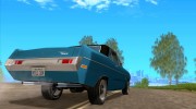 1971 Plymouth Scamp для GTA San Andreas миниатюра 4