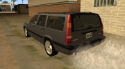 Volvo 850 Estate Turbo 1994 для GTA San Andreas миниатюра 4