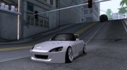 Honda S2000 Street Tuning для GTA San Andreas миниатюра 6