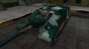 Французкий синеватый скин для AMX-50 Foch (155) для World Of Tanks миниатюра 1