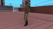 Скин Советского солдата ВОВ для GTA San Andreas миниатюра 2