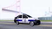 Fiat Albea Police Turkish для GTA San Andreas миниатюра 4