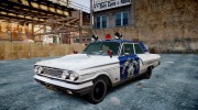 Ford Fairlane 1964 Police для GTA 4 миниатюра 1
