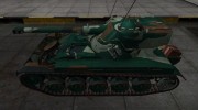 Французкий синеватый скин для AMX 13 75 для World Of Tanks миниатюра 2