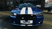 Dodge Charger Unmarked Police 2012 [ELS] para GTA 4 miniatura 10