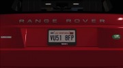 Land-Rover Range Rover Supercharged Series IV  2014 для GTA San Andreas миниатюра 13