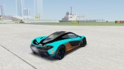 McLaren P1 HQ para GTA San Andreas miniatura 2