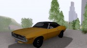 Plymouth Cuda Ragtop 70 v1.01 для GTA San Andreas миниатюра 1