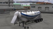 TITAN Cement Trailer skin para Euro Truck Simulator 2 miniatura 3