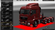 MAN TGS для Euro Truck Simulator 2 миниатюра 5