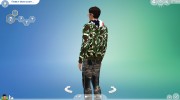 Куртка Toy Soldier для Sims 4 миниатюра 3