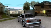 BMW 740il e38 для GTA San Andreas миниатюра 3