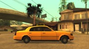 Wahington taxi для GTA San Andreas миниатюра 3