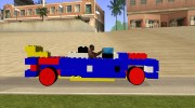LEGOмобиль para GTA San Andreas miniatura 5