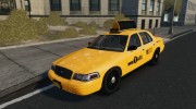 Ford Crown Victoria NYC Taxi 2012 for GTA 4 miniature 7
