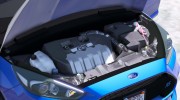 2016-2017 Ford Focus RS 1.0 для GTA 5 миниатюра 9