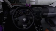 Volkswagen Golf VI 2010 Stance Nation для GTA San Andreas миниатюра 7