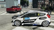 Ford Fiesta RS WRC для GTA 4 миниатюра 2