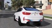 2016 BMW X6M 1.1 для GTA 5 миниатюра 13