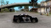 Pontiac GTO Police для GTA San Andreas миниатюра 5