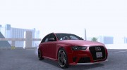 Audi RS4 Avant (B8) 2013 для GTA San Andreas миниатюра 5