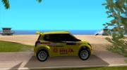Suzuki Rally Car para GTA San Andreas miniatura 5